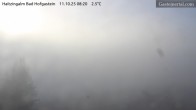 Archiv Foto Webcam Bad Hofgastein: Ausblick Haitzingalm 07:00