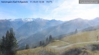 Archiv Foto Webcam Bad Hofgastein: Ausblick Haitzingalm 11:00