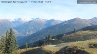 Archiv Foto Webcam Bad Hofgastein: Ausblick Haitzingalm 15:00