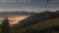 Archiv Foto Webcam Bad Hofgastein: Ausblick Haitzingalm 21:00