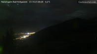 Archiv Foto Webcam Bad Hofgastein: Ausblick Haitzingalm 23:00