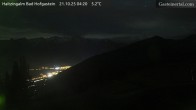 Archiv Foto Webcam Bad Hofgastein: Ausblick Haitzingalm 03:00