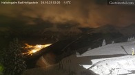 Archiv Foto Webcam Bad Hofgastein: Ausblick Haitzingalm 01:00