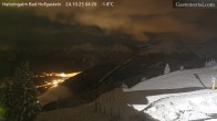Archiv Foto Webcam Bad Hofgastein: Ausblick Haitzingalm 03:00