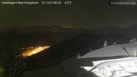 Archiv Foto Webcam Bad Hofgastein: Ausblick Haitzingalm 23:00