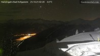 Archiv Foto Webcam Bad Hofgastein: Ausblick Haitzingalm 01:00