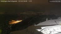 Archiv Foto Webcam Bad Hofgastein: Ausblick Haitzingalm 03:00