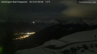 Archiv Foto Webcam Bad Hofgastein: Ausblick Haitzingalm 03:00