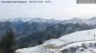 Archiv Foto Webcam Bad Hofgastein: Ausblick Haitzingalm 11:00