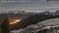 Archiv Foto Webcam Bad Hofgastein: Ausblick Haitzingalm 19:00