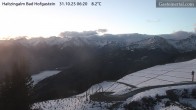 Archiv Foto Webcam Bad Hofgastein: Ausblick Haitzingalm 05:00