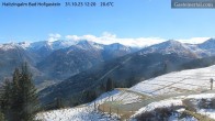 Archiv Foto Webcam Bad Hofgastein: Ausblick Haitzingalm 11:00