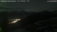 Archiv Foto Webcam Bad Hofgastein: Ausblick Haitzingalm 03:00