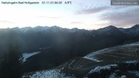 Archiv Foto Webcam Bad Hofgastein: Ausblick Haitzingalm 05:00
