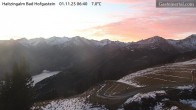 Archiv Foto Webcam Bad Hofgastein: Ausblick Haitzingalm 06:00