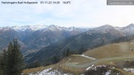 Archiv Foto Webcam Bad Hofgastein: Ausblick Haitzingalm 13:00