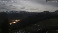 Archiv Foto Webcam Bad Hofgastein: Ausblick Haitzingalm 17:00
