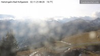 Archiv Foto Webcam Bad Hofgastein: Ausblick Haitzingalm 07:00