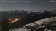 Archiv Foto Webcam Bad Hofgastein: Ausblick Haitzingalm 23:00