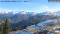 Archiv Foto Webcam Bad Hofgastein: Ausblick Haitzingalm 13:00