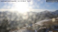 Archiv Foto Webcam Bad Hofgastein: Ausblick Haitzingalm 07:00