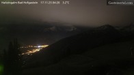 Archiv Foto Webcam Bad Hofgastein: Ausblick Haitzingalm 03:00