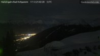 Archiv Foto Webcam Bad Hofgastein: Ausblick Haitzingalm 01:00