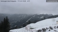 Archiv Foto Webcam Bad Hofgastein: Ausblick Haitzingalm 09:00