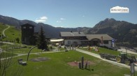 Archiv Foto Webcam Mittelstation Asitz Kabinenbahn 13:00