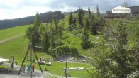 Archived image Webcam Intermediate station Asitz Kabinenbahn 09:00