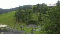 Archived image Webcam Intermediate station Asitz Kabinenbahn 11:00