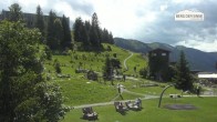 Archiv Foto Webcam Mittelstation Asitz Kabinenbahn 13:00