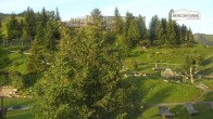 Archiv Foto Webcam Mittelstation Asitz Kabinenbahn 06:00