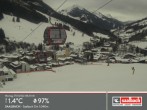 Archived image Webcam Saalbach mountain village 02:00