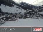 Archived image Webcam Saalbach mountain village 08:00