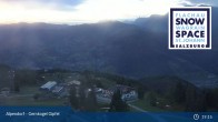 Archived image Webcam mountain "Gernkogel" in St. Johann Alpendorf 23:00