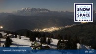 Archived image Webcam mountain "Gernkogel" in St. Johann Alpendorf 02:00