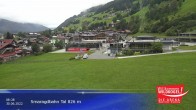 Archived image Webcam Wildkogel: Frühmesserbahn lift - mountain station 02:00