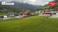 Archived image Webcam Wildkogel: Frühmesserbahn lift - mountain station 09:00
