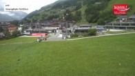 Archived image Webcam Wildkogel: Frühmesserbahn lift - mountain station 09:00