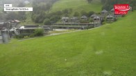 Archived image Webcam Wildkogel: Frühmesserbahn lift - mountain station 15:00