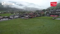 Archived image Webcam Wildkogel: Frühmesserbahn lift - mountain station 07:00