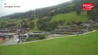 Archived image Webcam Wildkogel: Frühmesserbahn lift - mountain station 15:00
