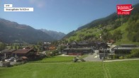 Archived image Webcam Wildkogel: Frühmesserbahn lift - mountain station 11:00