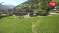 Archived image Webcam Wildkogel: Frühmesserbahn lift - mountain station 13:00