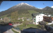 Archived image Webcam features a view of the Tennergebirge mountains 07:00