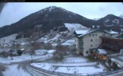 Archived image Webcam features a view of the Tennergebirge mountains 15:00