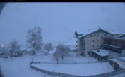 Archived image Webcam features a view of the Tennergebirge mountains 06:00