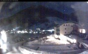 Archived image Webcam features a view of the Tennergebirge mountains 05:00