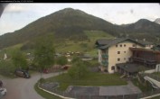 Archived image Webcam features a view of the Tennergebirge mountains 06:00